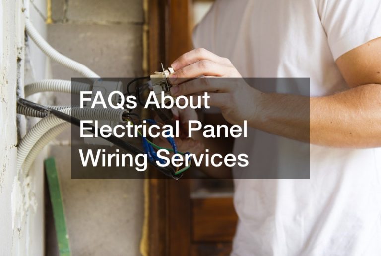 FAQs About Electrical Panel Wiring Services