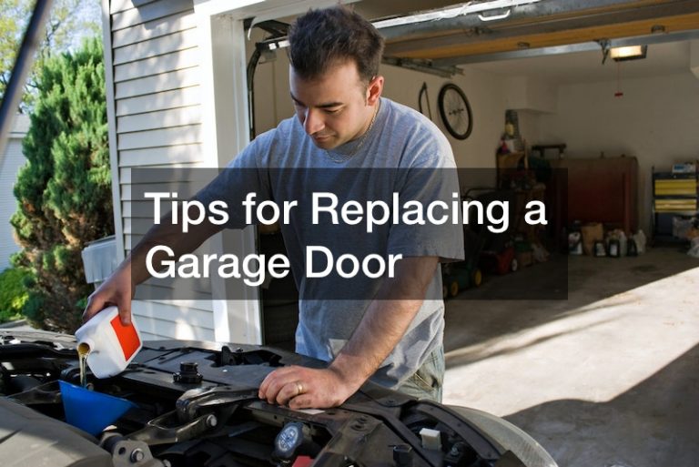 Tips for Replacing a Garage Door