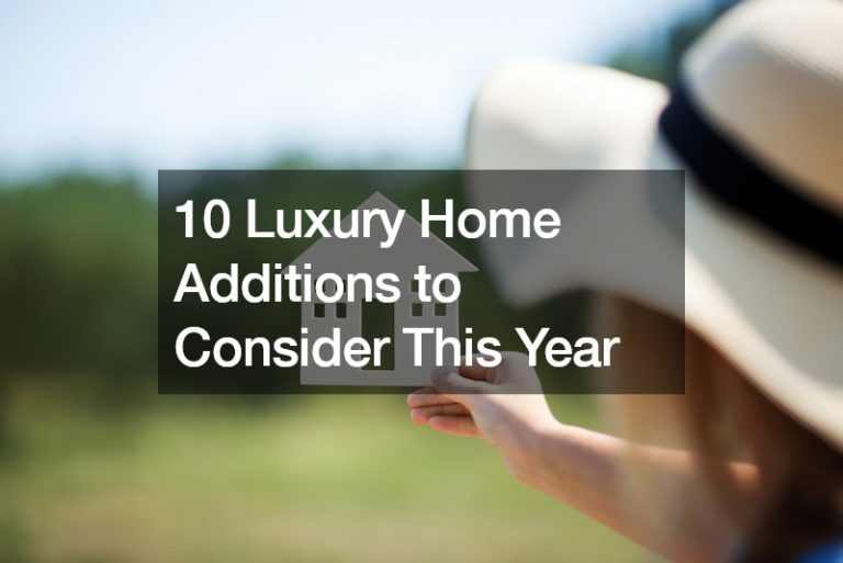10 Luxury Home Additions to Consider This Year