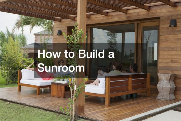 How to Build a Sunroom